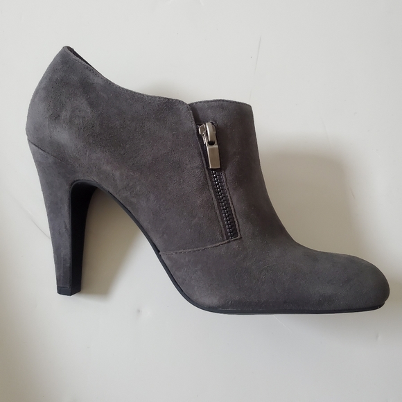 Franco Sarto Charcoal Booties Size 10 - Picture 1 of 5